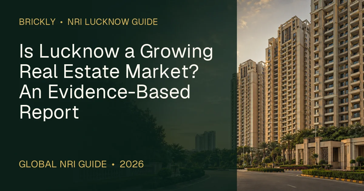 Is Lucknow a Growing Real Estate Market? An Evidence-Based Report — 1OAK ATMOS