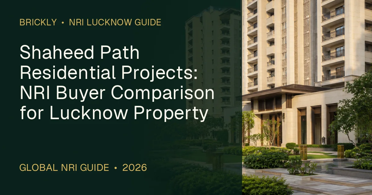 Shaheed Path Residential Projects: NRI Buyer Comparison for Lucknow Property — ELDECO HANGING GARDEN